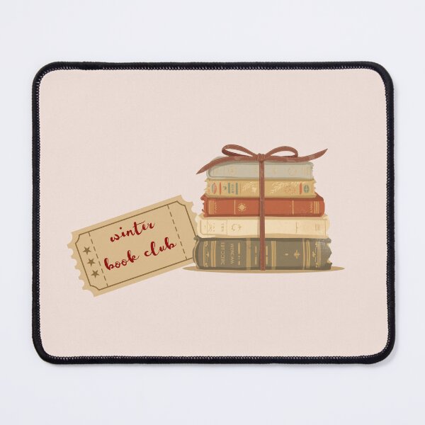 Item preview, Winter Book Club Reading Quote designed and sold by Inkworksbyshery.