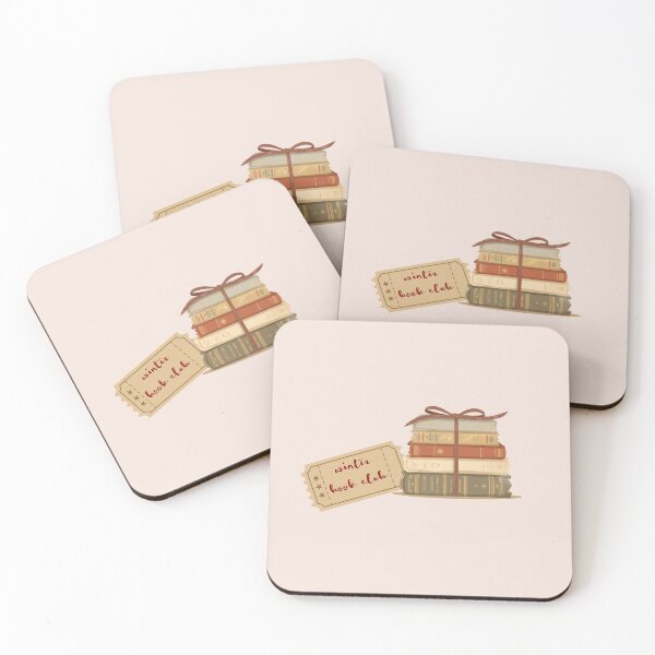Item preview, Winter Book Club Reading Quote designed and sold by Inkworksbyshery.