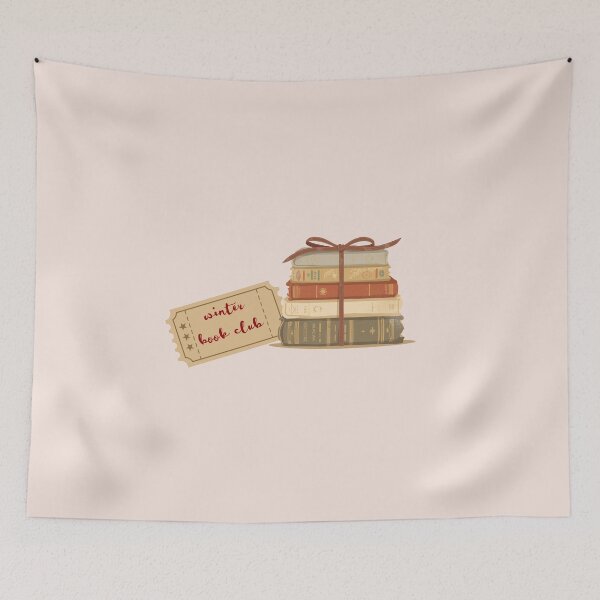 Item preview, Winter Book Club Reading Quote designed and sold by Inkworksbyshery.
