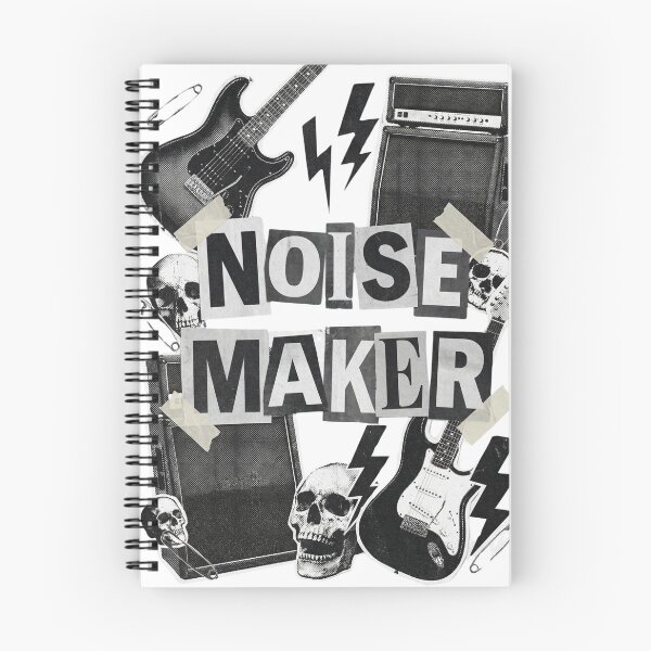 Item preview, Grunge Noise Maker Punk Rock T-Shirt designed and sold by Everyday Epics.