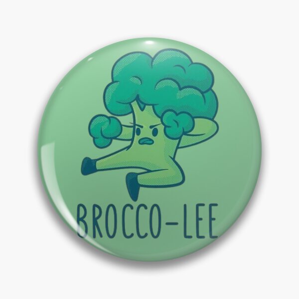 Item preview, Broccoli Lee: The Veggie Warrior designed and sold by GenZINISH.