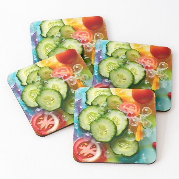 Item preview, A burst of fresh vegetables in vibrant colors designed and sold by Mianku | Für das Leben.