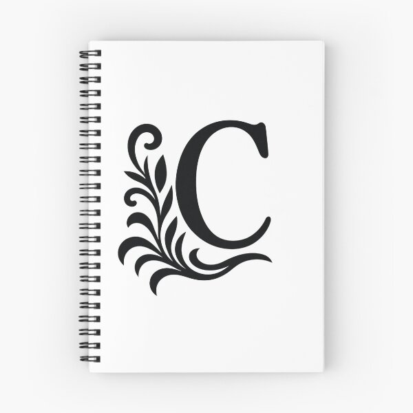 Item preview, Ornamental Letter C – Elegant Floral Monogram designed and sold by luckyyouth.
