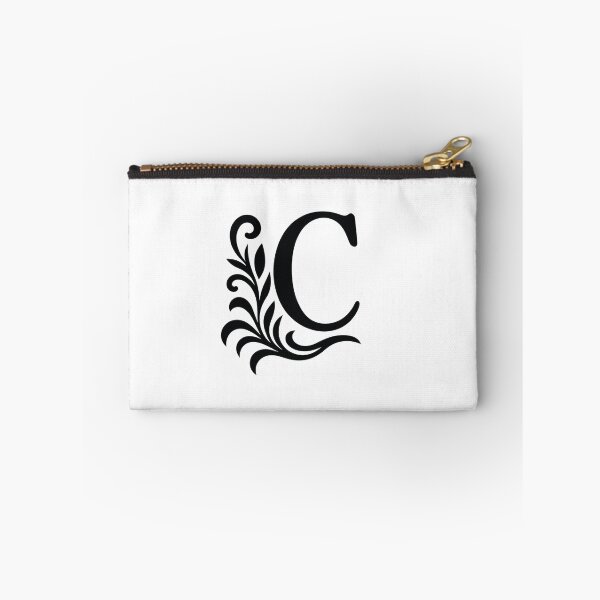 Item preview, Ornamental Letter C – Elegant Floral Monogram designed and sold by luckyyouth.