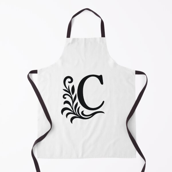 Item preview, Ornamental Letter C – Elegant Floral Monogram designed and sold by luckyyouth.