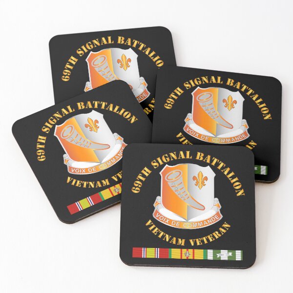 Item preview, Army - 69th Signal Battalion - Vietnam Veteran w VN SVC designed and sold by Military Insignia Products.