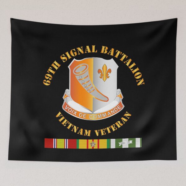 Item preview, Army - 69th Signal Battalion - Vietnam Veteran w VN SVC designed and sold by Military Insignia Products.