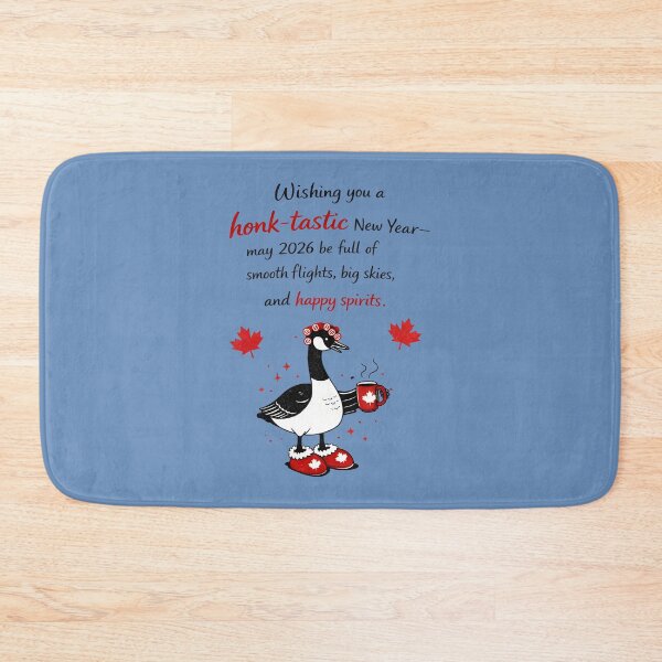 Item preview, Canadian New Year Goose Honktastic  designed and sold by HowToCanadian.