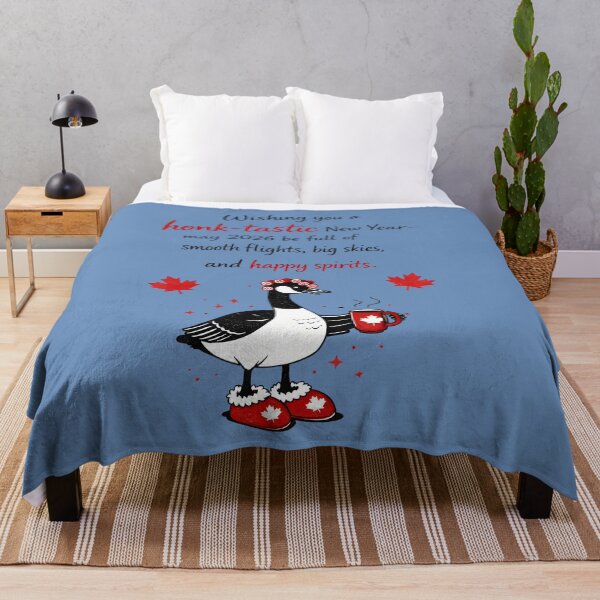 Item preview, Canadian New Year Goose Honktastic designed and sold by HowToCanadian.