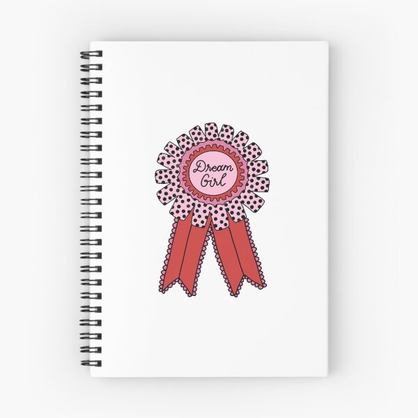 Item preview, dream girl badge- pink and red designed and sold by doodlemold.