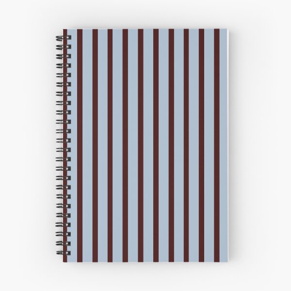 Item preview, Brown and blue vertical stripes pattern designed and sold by FatBirdie.