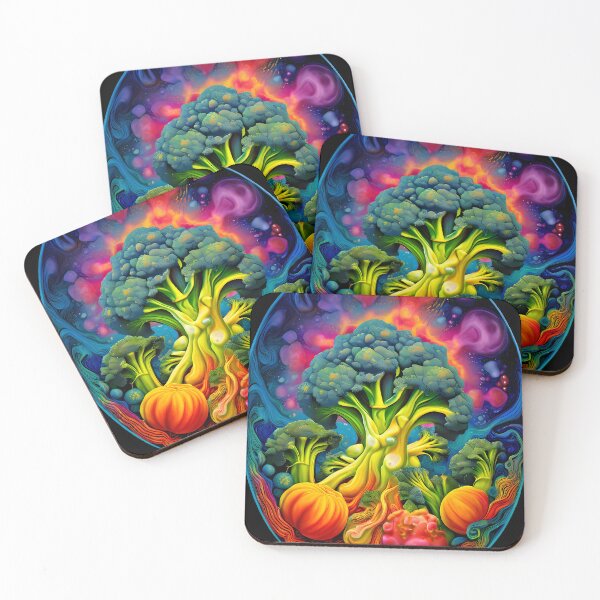 Item preview, Broccoli forest in the vegetable universe designed and sold by Mianku | Für das Leben.