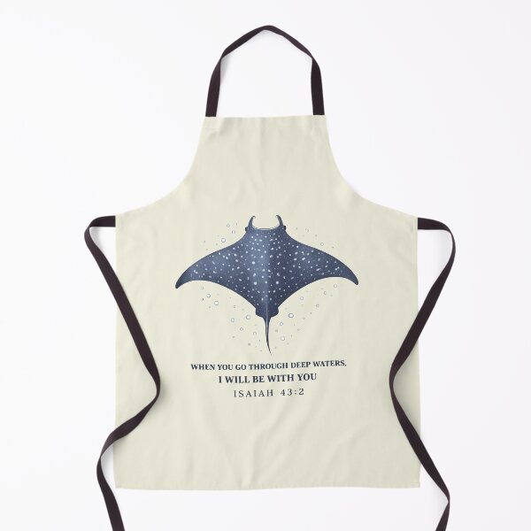 Item preview, Isaiah 43.2 Bible Verse Christian designed and sold by Schroedingerska.