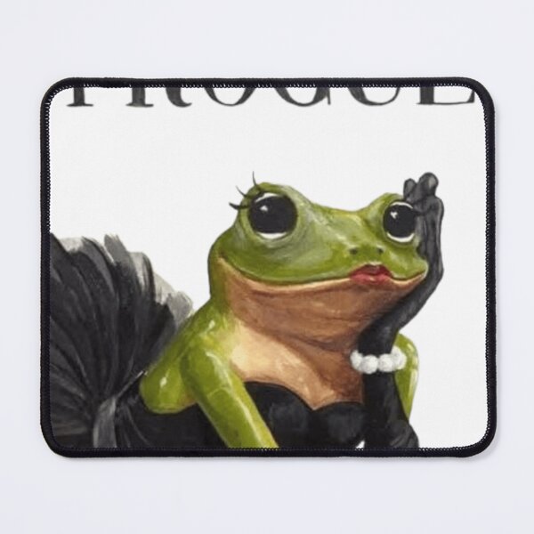 Item preview, Frog in Vogue: The Stylish Amphibian designed and sold by GenZINISH.