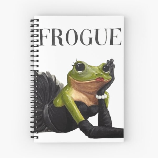 Item preview, Frog in Vogue: The Stylish Amphibian designed and sold by GenZINISH.