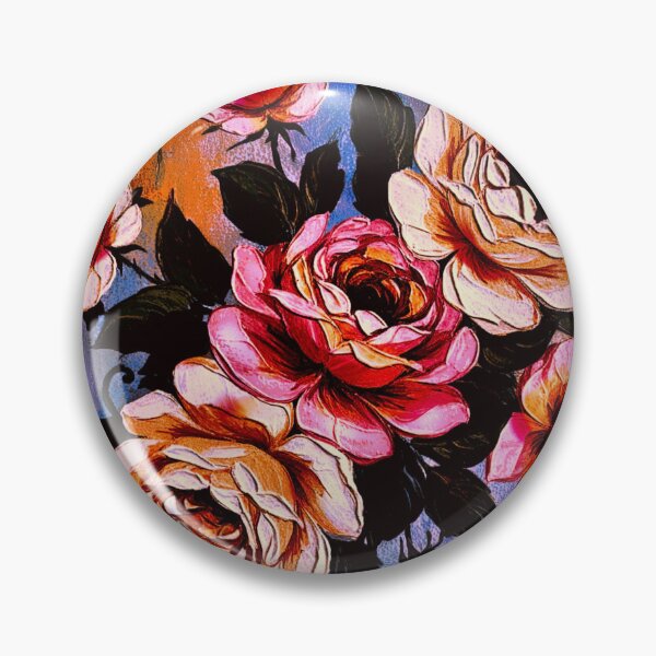 Item preview, Colorful Rose Bouquet designed and sold by Natalie Holland.