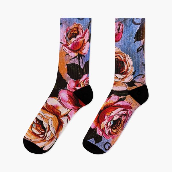 Item preview, Colorful Rose Bouquet designed and sold by Natalie Holland.