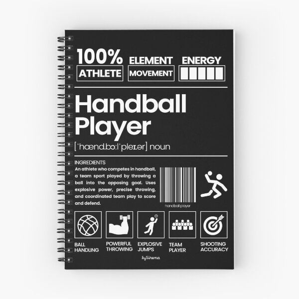 Item preview, Handball Player || Jobs Series - White designed and sold by bySirena.