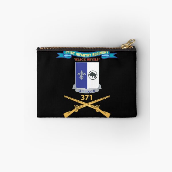 Item preview, Army - 371st Infantry Regiment - Black Devils (V0) w Ribbon - Br X 300 designed and sold by Military Insignia Products.
