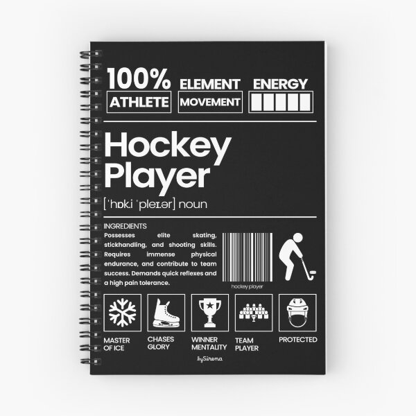 Item preview, Hockey Player || Jobs Series - White designed and sold by bySirena.