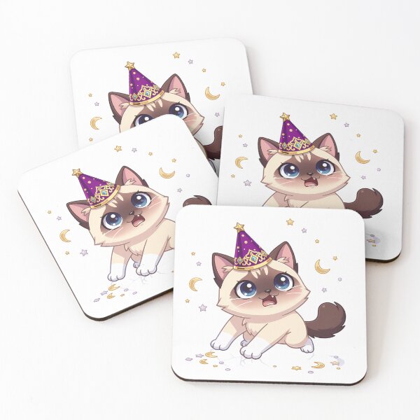Item preview,  Birman Cat Sacred Slip New Year Chibi Funny Temple Cat Sarcastic Holiday Design designed and sold by GiftsForge.