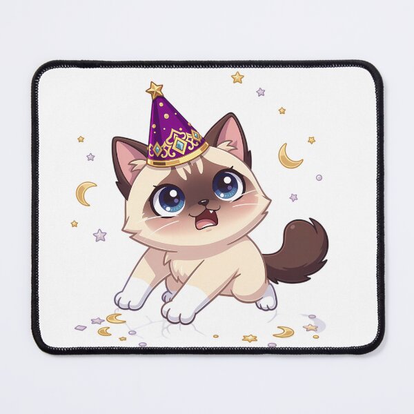 Item preview,  Birman Cat Sacred Slip New Year Chibi Funny Temple Cat Sarcastic Holiday Design designed and sold by GiftsForge.