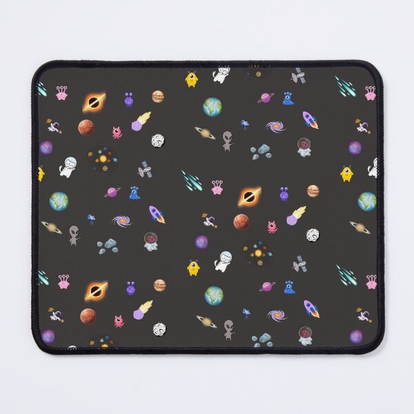 Item preview, Cute Space Universe Doodles | Kawaii Planets, Aliens & Astronauts designed and sold by Mousy17.