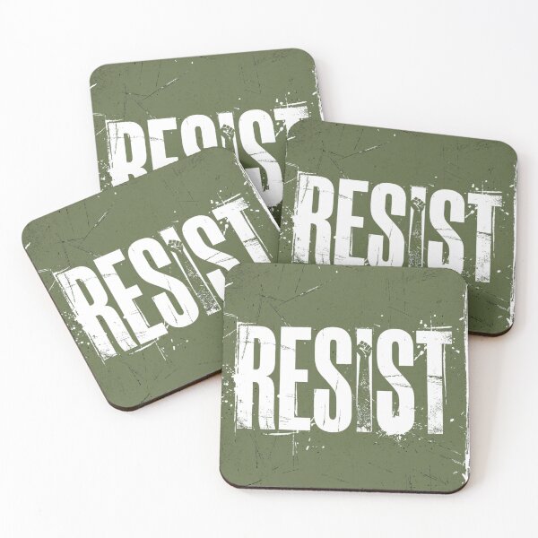 Item preview, Distressed RESIST Grunge Protest T-Shirt designed and sold by Everyday Epics.
