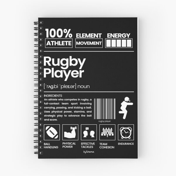 Item preview, Rugby Player || Jobs Series - White designed and sold by bySirena.