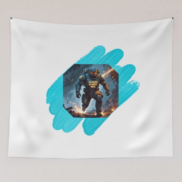 Item preview, No Backup No Mercy intense gameplay designed and sold by SloganSauce.