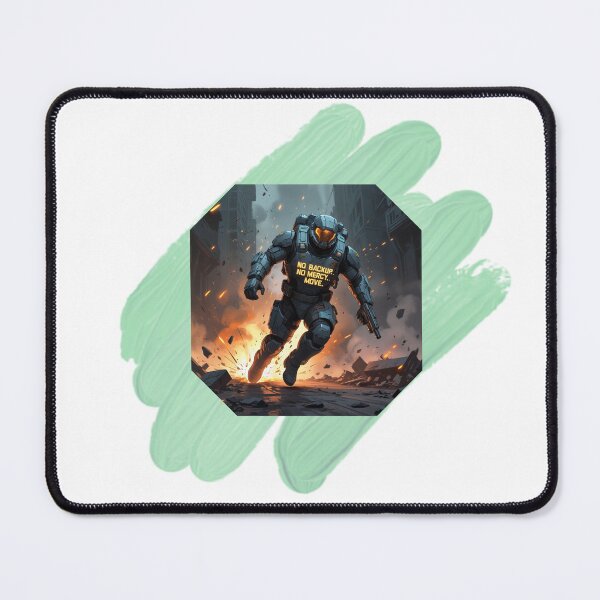 Item preview, No Backup No Mercy survival tactics designed and sold by SloganSauce.