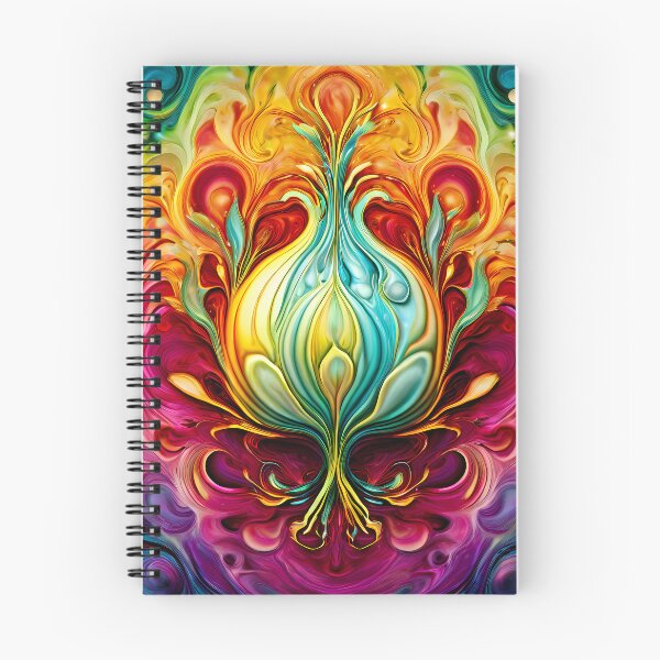 Item preview, Abstract interplay of colors in the floral design designed and sold by Mianku | Für das Leben.
