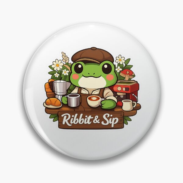 Artikelvorschau, Matcha-Stimmung – Niedlicher Frosch-Matcha-Latte-Küchenaufkleber entworfen und verkauft von ApneaStore.