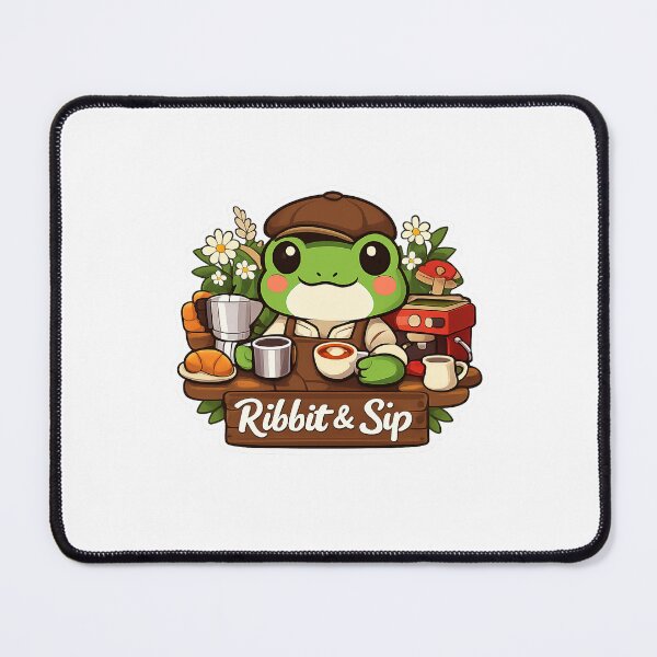 Item preview, Matcha Mood – Cute Frog Matcha Latte Cozy Sticker designed and sold by ApneaStore.