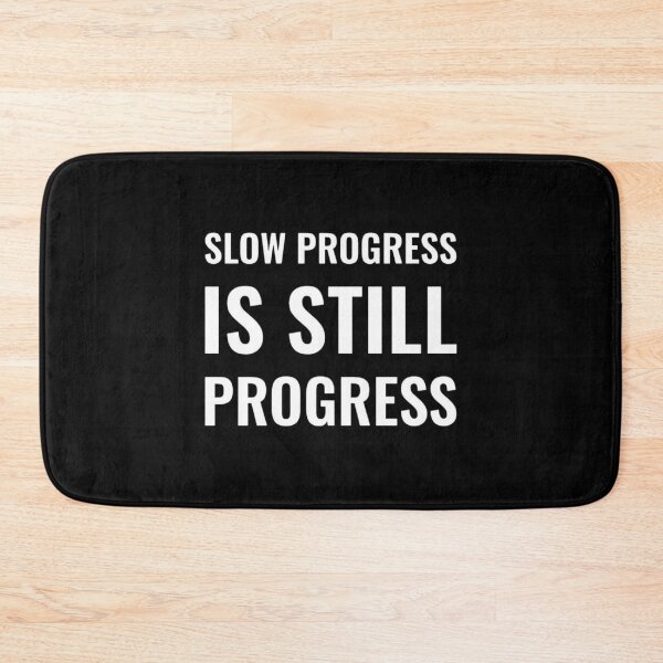 Item preview, Slow Progress Is Progress – Minimal Mindset Quote designed and sold by ArminGreen.