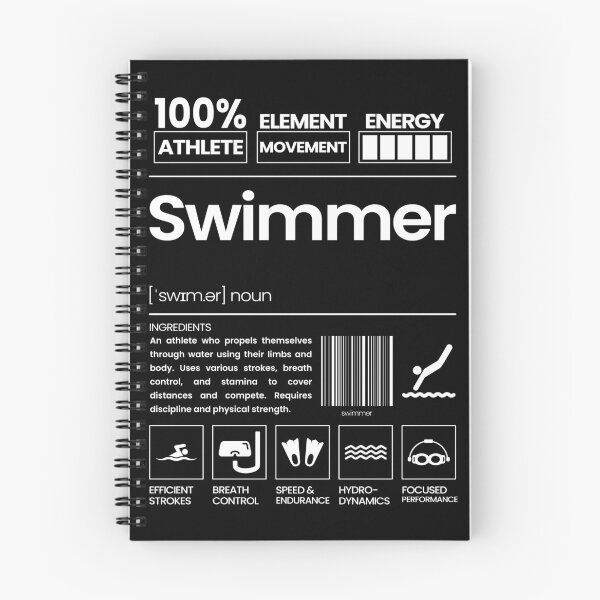 Item preview, Swimmer || Jobs Series - White designed and sold by bySirena.