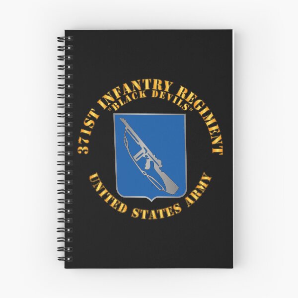 Item preview, Army - 371st Infantry Regiment - DUI (V1) - Black Devils designed and sold by Military Insignia Products.