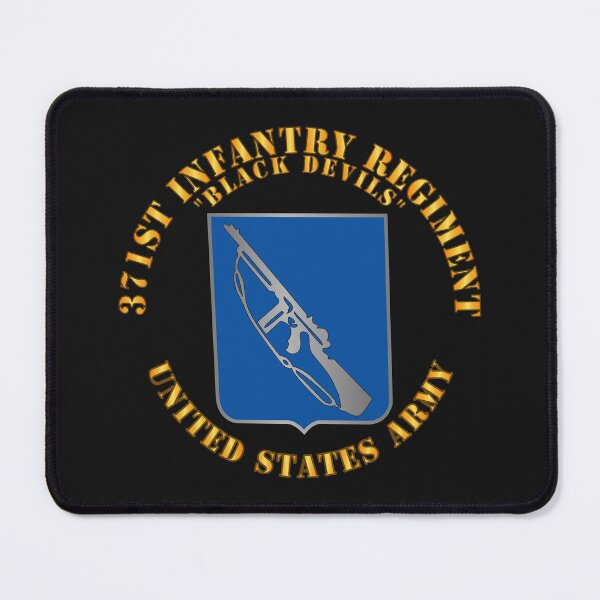 Item preview, Army - 371st Infantry Regiment - DUI (V1) - Black Devils designed and sold by Military Insignia Products.