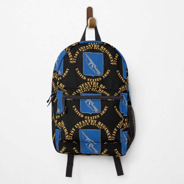 Item preview, Army - 371st Infantry Regiment - DUI (V1) - Black Devils designed and sold by Military Insignia Products.