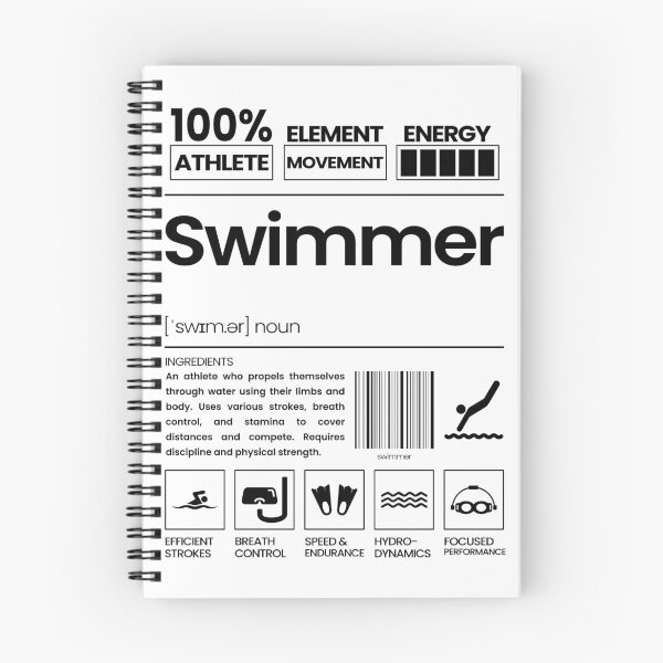 Item preview, Swimmer || Jobs Series - Black designed and sold by bySirena.