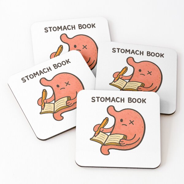 Item preview, Stomach Book Abstract Character Art designed and sold by NAVOZKA.