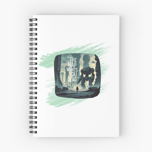 Item preview, The Map Wants You Dead extraction shooter humor designed and sold by SloganSauce.