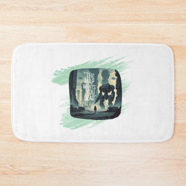 Item preview, The Map Wants You Dead extraction shooter humor designed and sold by SloganSauce.