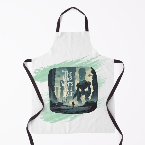 Item preview, The Map Wants You Dead extraction shooter humor designed and sold by SloganSauce.