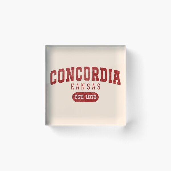 Item preview, Concordia Kansas Vintage Est 1872 Retro Arched designed and sold by By Jonh.