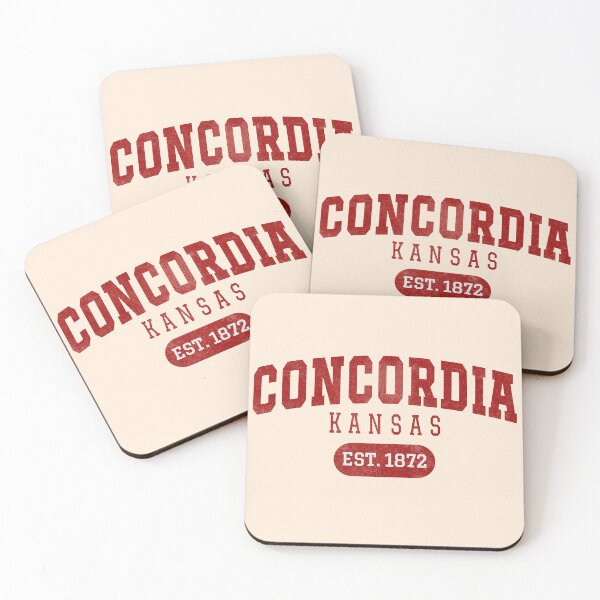 Item preview, Concordia Kansas Vintage Est 1872 Retro Arched designed and sold by By Jonh.