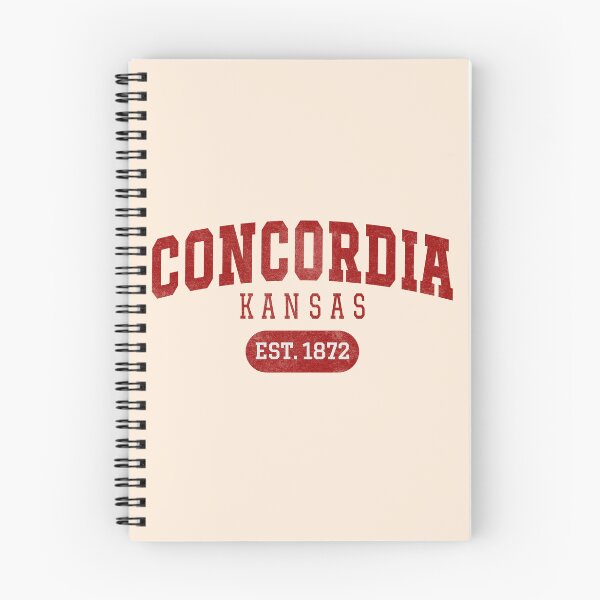Item preview, Concordia Kansas Vintage Est 1872 Retro Arched designed and sold by By Jonh.