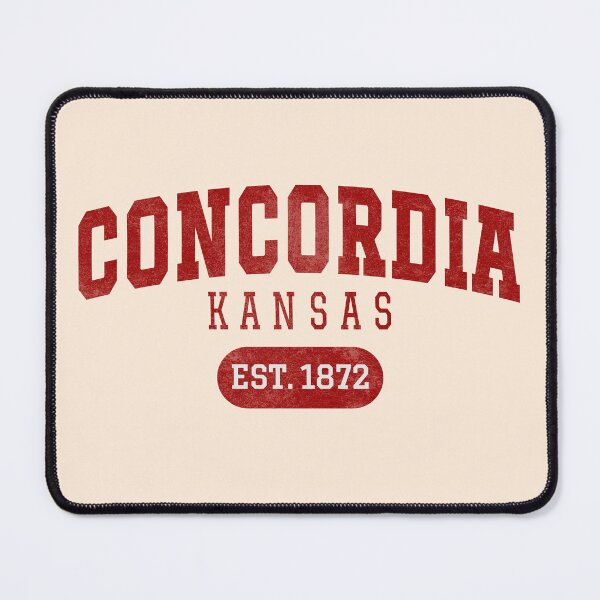 Item preview, Concordia Kansas Vintage Est 1872 Retro Arched designed and sold by By Jonh.