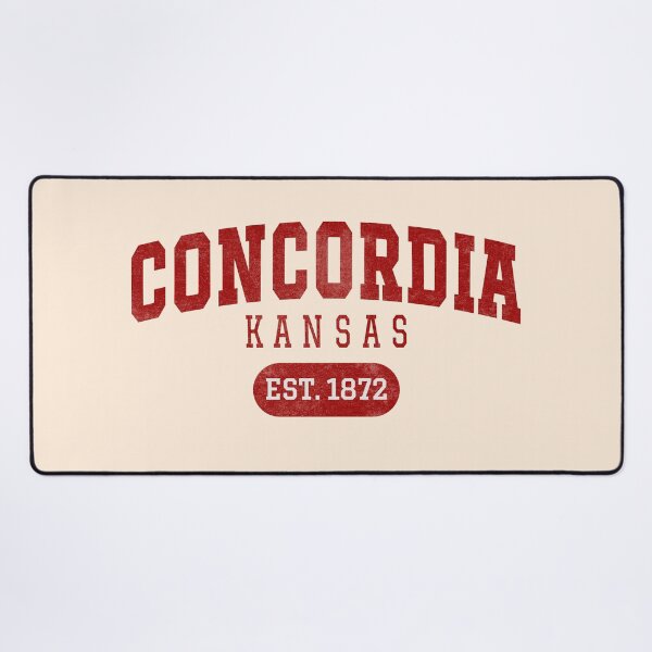 Item preview, Concordia Kansas Vintage Est 1872 Retro Arched designed and sold by By Jonh.