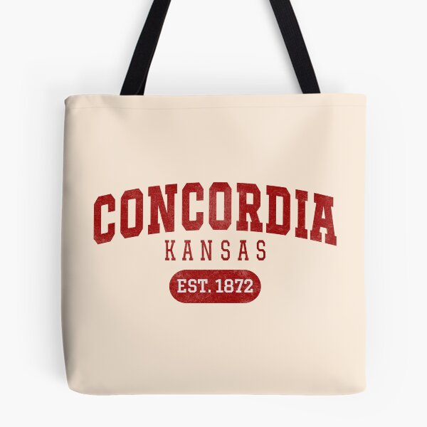 Item preview, Concordia Kansas Vintage Est 1872 Retro Arched designed and sold by By Jonh.